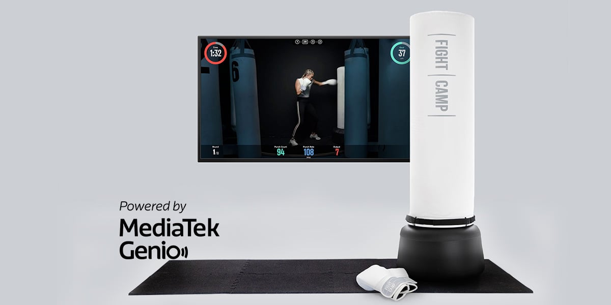 Train with FightCamp powered by MediaTek Genio 350